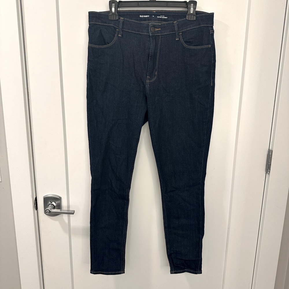 Old Navy High Rise Super Skinny Jeans